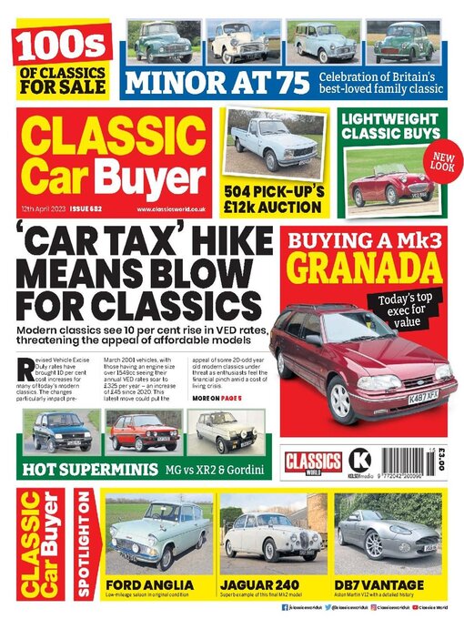 Kelsey Publishing Ltd作のClassic Car Buyerの作品詳細 - 貸出可能